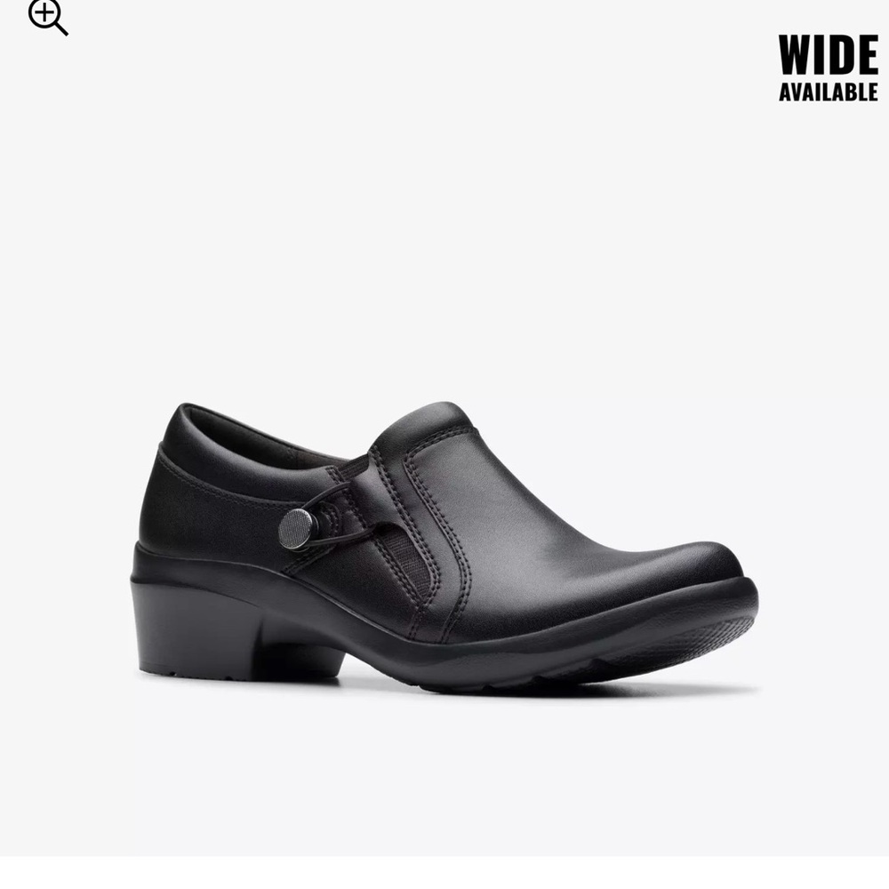 Clarks NEW Women's Black Slip-On Shoes